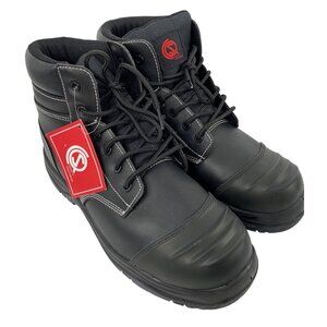 Mens Black Safety Footwear Work Boots US 11 ASTM F2413-11 Composite Toe